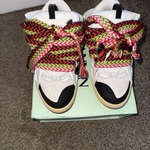 Multicolor High-Top Sneakers